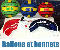 Image Linking to Water Polo Balls and Caps